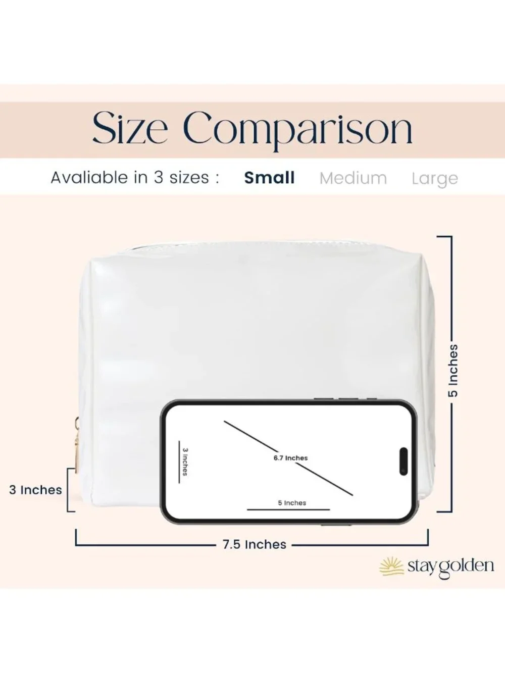Insulated Makeup Bag - Heat-Resistant, Waterproof Cosmetic Pouch for Women